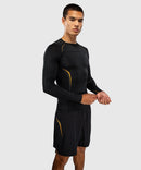 Rashguard - Venum - G-Core - Pitkähihainen - Musta/Kulta