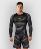 Rash Guard - Venum - Matupa, pitkähihainen, Musta/Harmaa