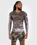 Rashguard - Venum - Electron 3.0 - Pitkähihainen - Hiekka