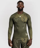 Rash Guard - Venum - Serpenti, Pitkähihainen - Khaki