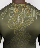 Rash Guard - Venum - Serpenti, Pitkähihainen - Khaki