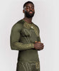 Rash Guard - Venum - Serpenti, Pitkähihainen - Khaki