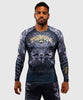 Rashguard - Venum - Wolf Atak - Pitkä hihainen, Musta/Harmaa