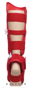 Karate Jalka- ja säärisuojat - Budo-Nord - WKF - Punainen