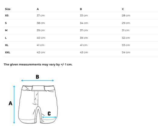 BJJ-shortsit - Ground Game - Ligth MMA IBJJF