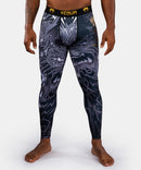 Spats - Venum - Wolf Atak, Musta/harmaa