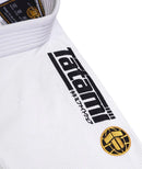 BJJ Gi - Tatami Fightwear - 'Estilo Gold Label' - Valkoinen