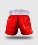 Muay Thai Shortsit - Venum - Classic, Punainen/Valkoinen