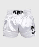 Muay Thai-Shortsit -  Venum - 'Classic' - Valkoinen/Musta