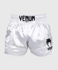 Muay Thai-Shortsit -  Venum - 'Classic' - Valkoinen/Musta