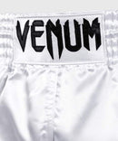 Muay Thai-Shortsit -  Venum - 'Classic' - Valkoinen/Musta