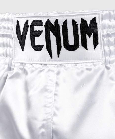 Muay Thai-Shortsit - -  Venum - Classic - Valkoinen/Musta