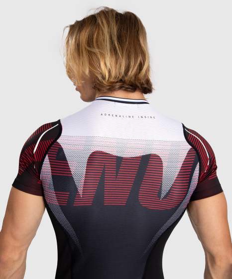 Rash Guard - Venum - Adrenaline - Lyhythihainen - Punainen