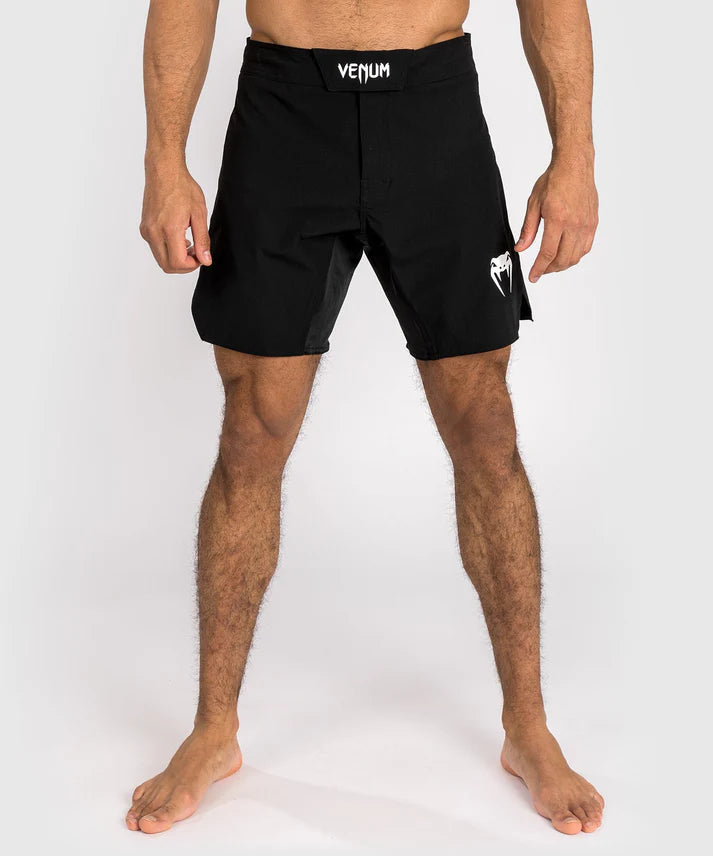 Fightshorts - Venum - Contender - Musta/Valkoinen