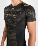 Rashguard - Venum - 'Gorilla Jungle' - Short Sleeve - Black/Sand