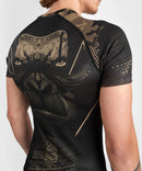 Rashguard - Venum - 'Gorilla Jungle' - Short Sleeve - Black/Sand
