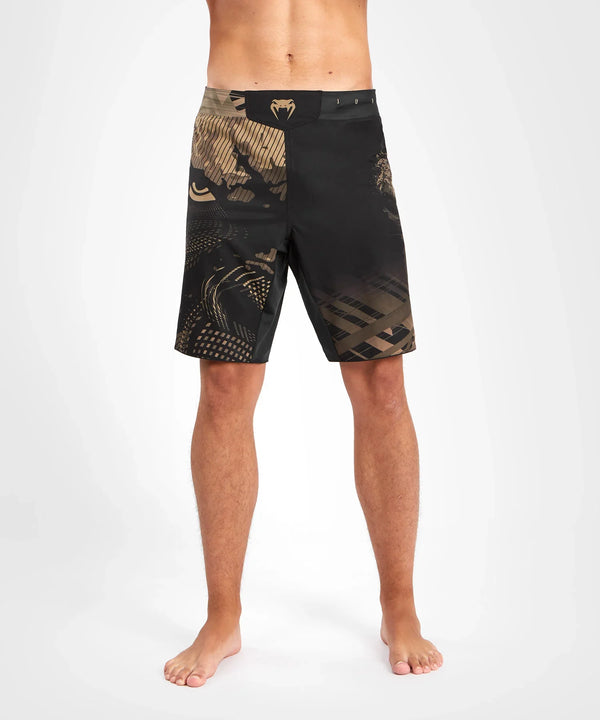 Fightshorts - Venum - 'Gorilla Jungle' - Musta/Hiekka