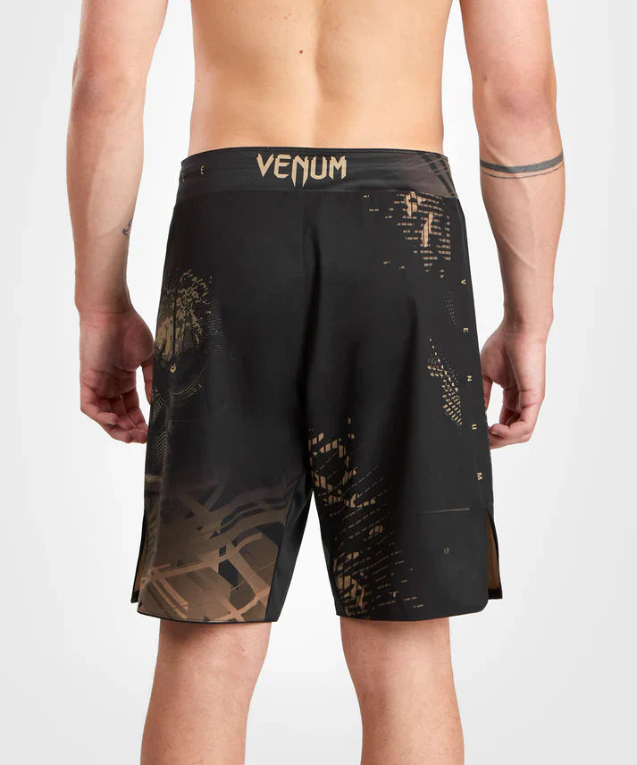 Fightshorts - Venum - 'Gorilla Jungle' - Musta/Hiekka