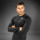 Rash Guard - Venum - G-Fit Air - Pitkähihainen, Musta