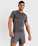 Rashguard - Venum - Contender - Lyhythihainen - Harmaa