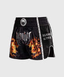 Muay Thai -Shortsit - Venum - Gladiator 5.0 - Musta/Neonoranssi