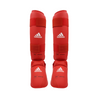 Karate Jalka- ja säärisuojat - Adidas - WKF Gen2, Punainen