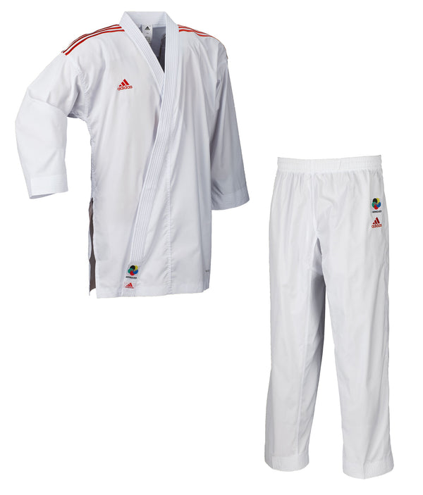Karatepuku - Adidas - AdiLight K192DNA, WKF punaiset raidat