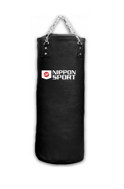 Nyrkkeilysäkki - Nippon Sport - PRO - 100 cm - 33 kg - Musta