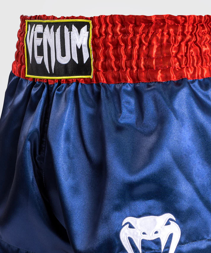 Muay Thai Shortsit - Venum - Classic - Sininen/Punainen/Valkoinen