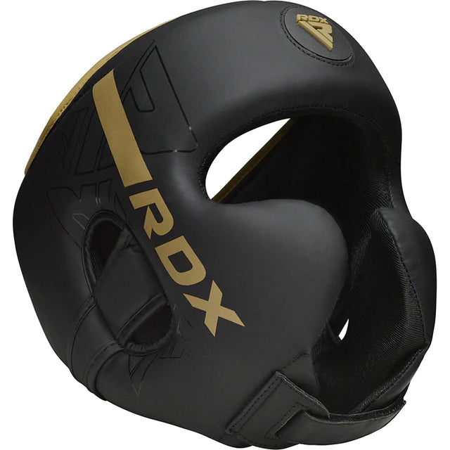 Nyrkkeilykypärä - RDX - 'F6 KARA' - Musta/Kulta