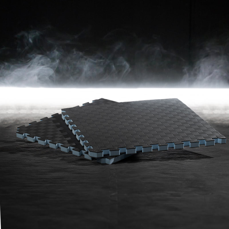 Palapelitatami - Nippon Sport - 2,5 cm - Musta-Harmaa