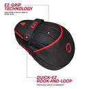 Pistehanskat - RDX - 'F6 KARA' - Musta/Punainen