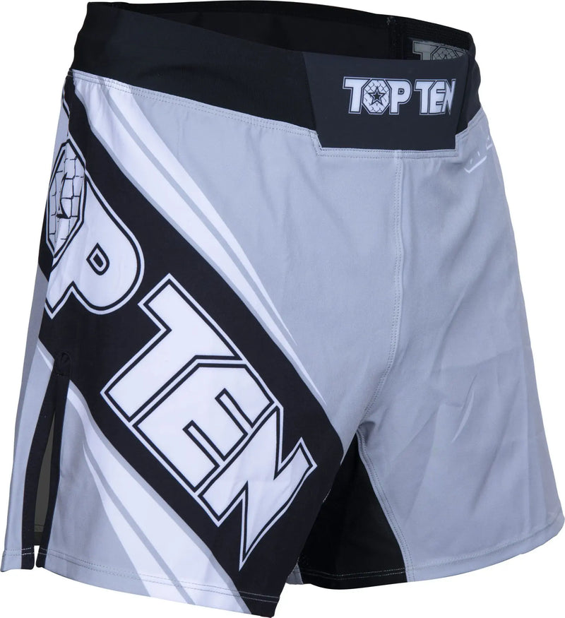 MMA-Shortsit - TOP TEN - 'Fight Team' - Harmaa