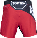 MMA-Shortsit - TOP TEN - 'Fight Team' - Punainen