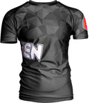 Rash Guard - TOP TEN - 'PRISM' - Musta