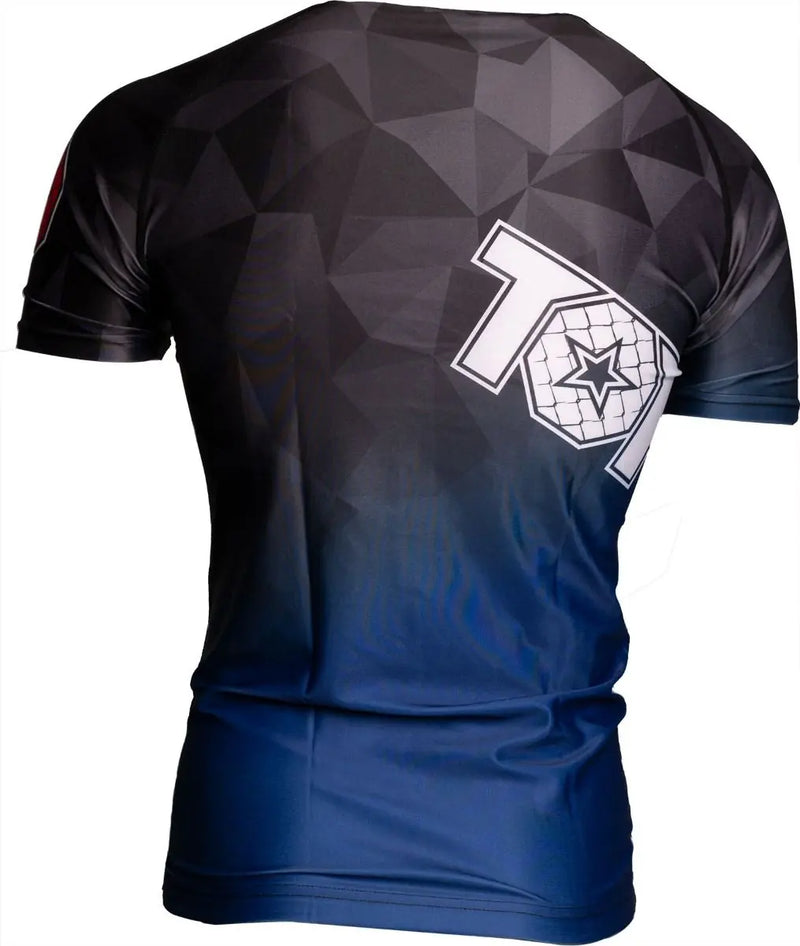 Rash Guard - TOP TEN - 'PRISM' - Sininen