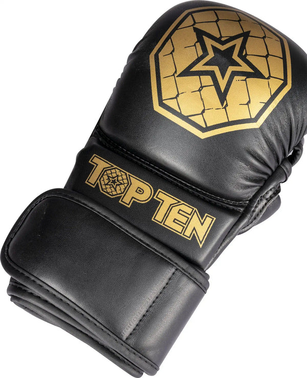 MMA Hanskat - Top Ten - Contender, Musta/Kulta