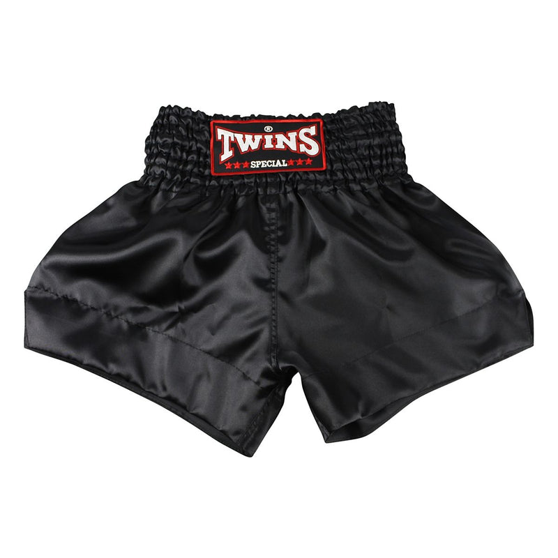 Muay Thai shortsit - Twins - 'TTE001' - Musta