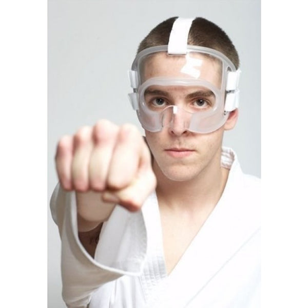 Kasvomaski - Hayashi - WKF Karate kasvomaski - kirkas