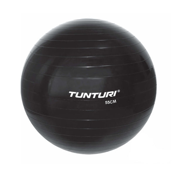 Treenipallo - Tunturi - Gymball - 55 cm - Musta