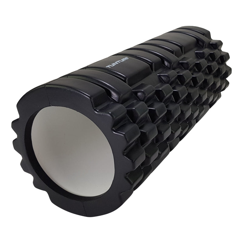 Foam roller - Tunturi - Yoga Foam Grid Roller - 33cm - sort