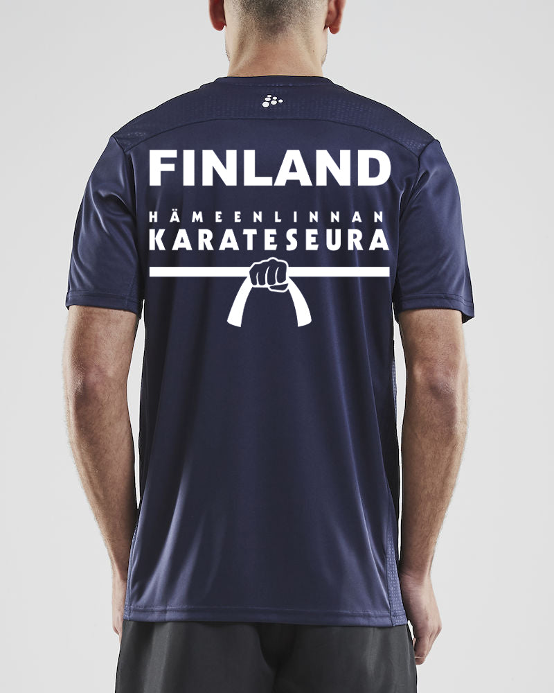 Hämeenlinnan karateseuran tekninen t-paita, lasten