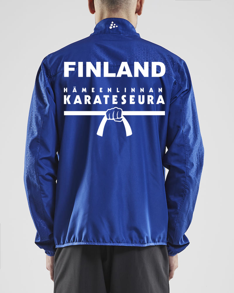 Hämeenlinnan karateseuran Rush takki, miesten