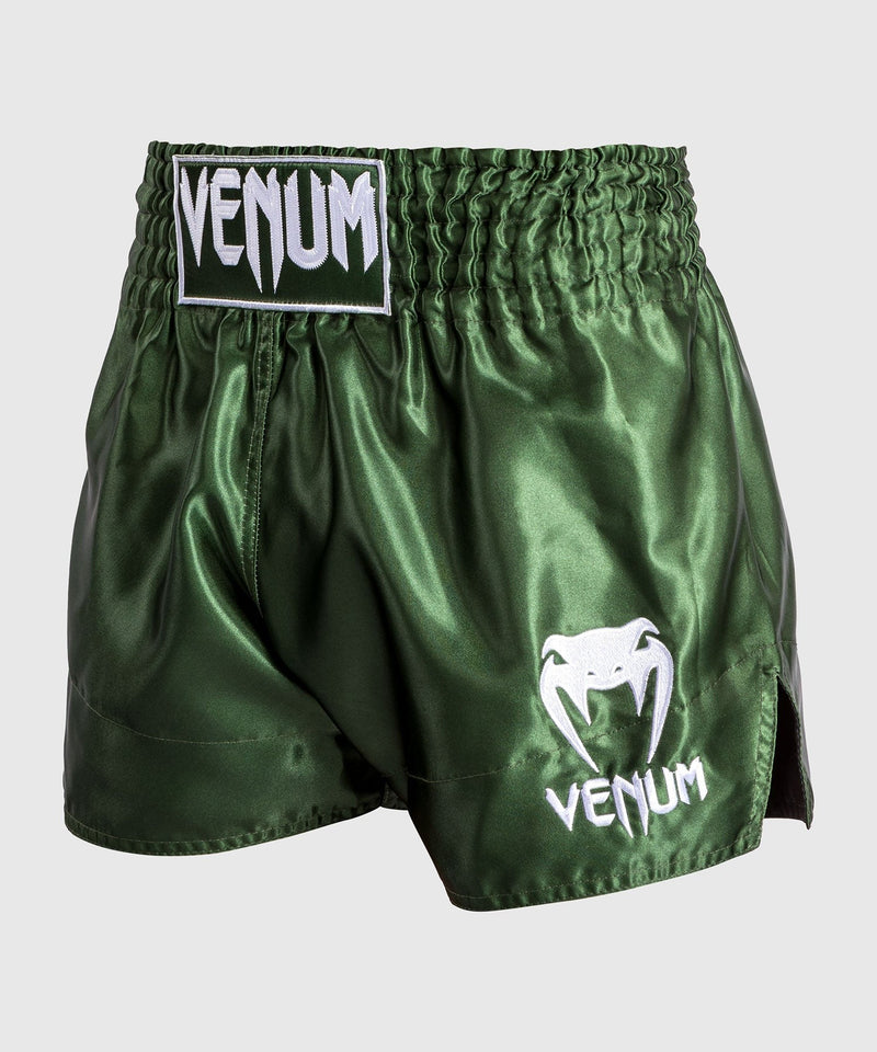 Muay Thai Shorts - Venum - 'Classic' - Khaki-White