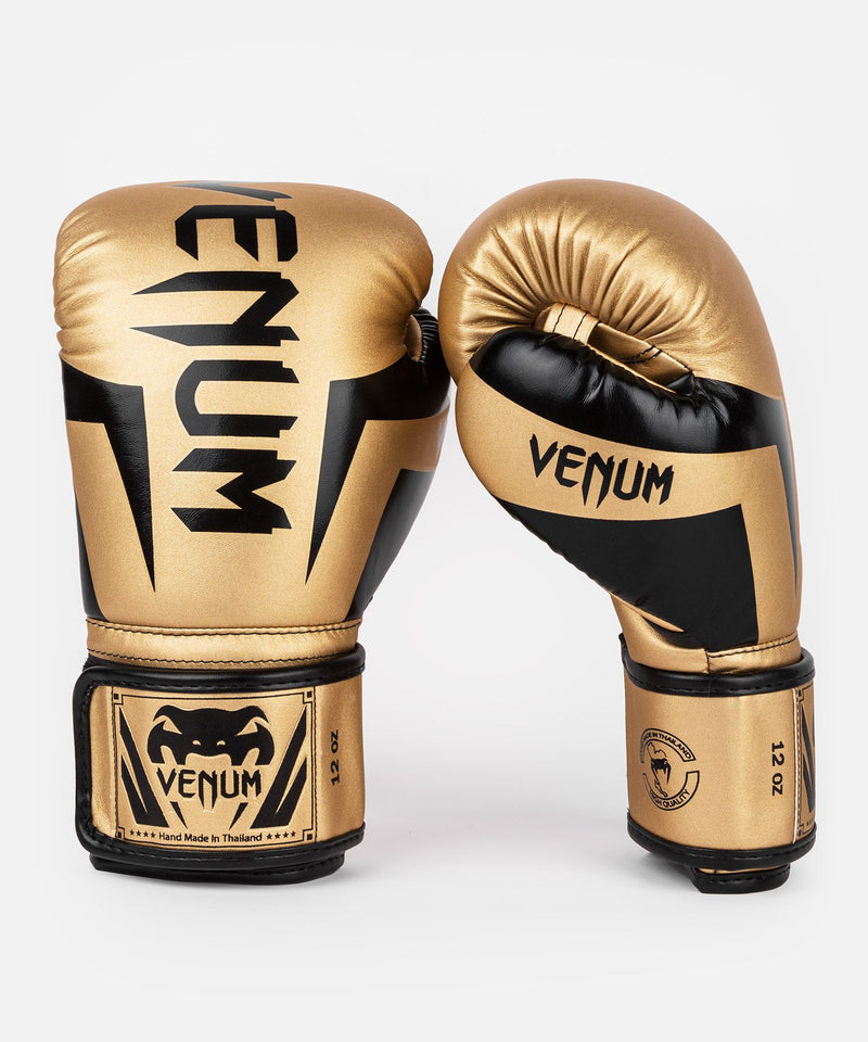 Boxing Gloves - Venum - 'Elite' - Gold-Black