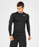 Rash Guard - Venum - 'G-Fit Air' - Pitkähihainen - Musta