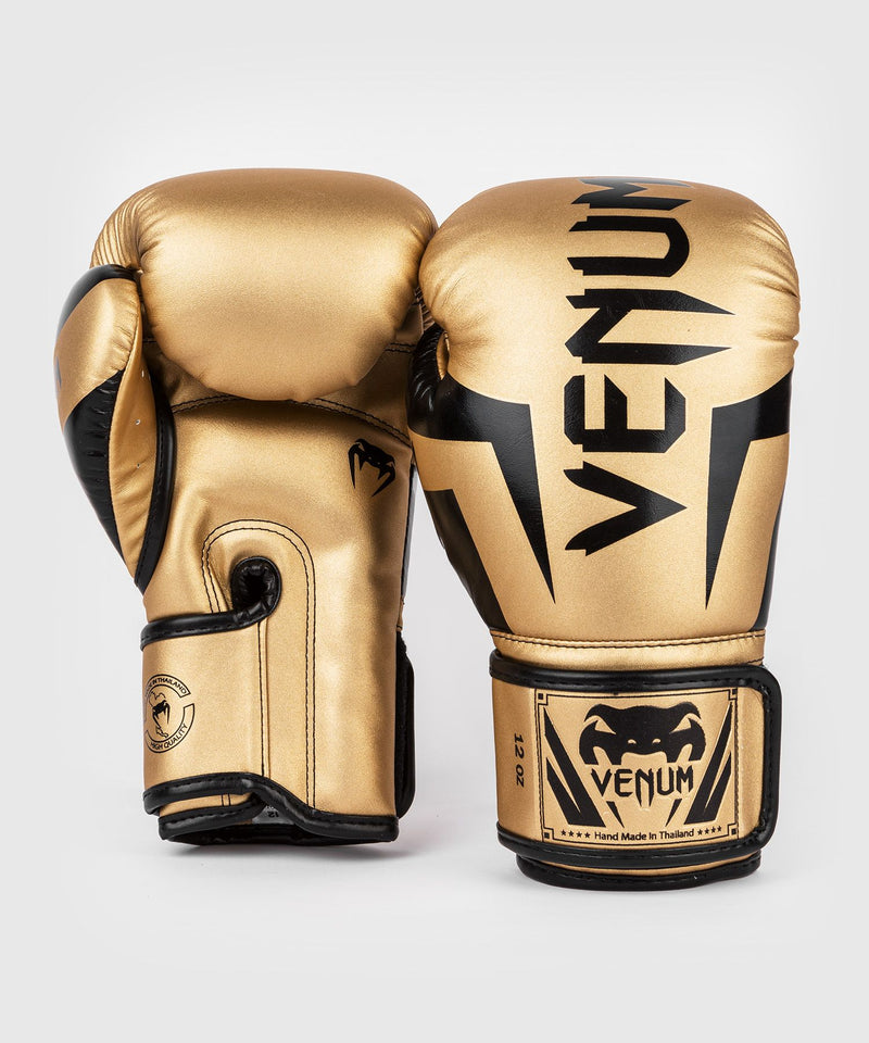 Boxing Gloves - Venum - 'Elite' - Gold-Black