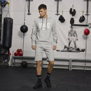 Hoodie - Everlast - 'Iconic Maximized Logo' - Grey