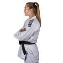 IJF Adidas judopuku - Red Label judo gi Champion 2.0 - Regular Fit - Valkoinen