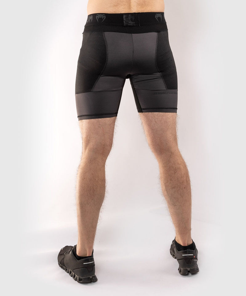 Kompressioshortsit - Venum - 'G-Fit' - Musta-Harmaa